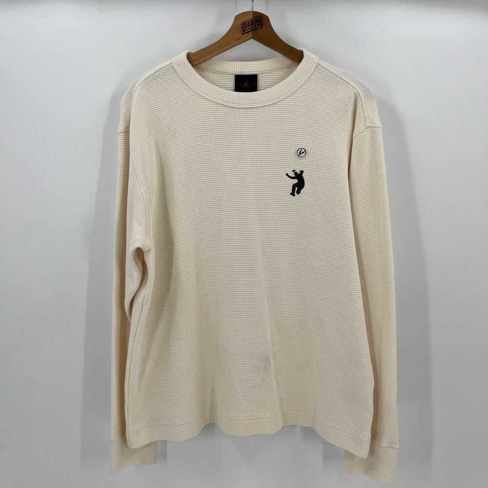 Jordan Brand x Fragment Design x UNION Thermal Longsleeve Tee S fits like M